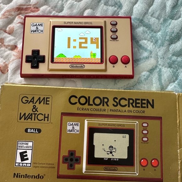 Nintendo Other - Nintendo Sm-35 Game Watch JPN Vintage Limited Handheld Video Game Collection